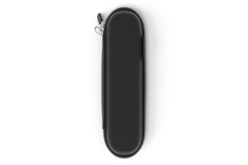 Set couverts nomades Monbento Slim Nest noir avec étui de rangement