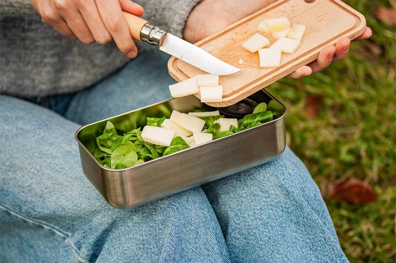 Planche à découper nomade Monbento MB Cut Original en bois de hêtre
