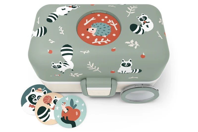 Lunch box pour enfant Monbento Tresor raton vert