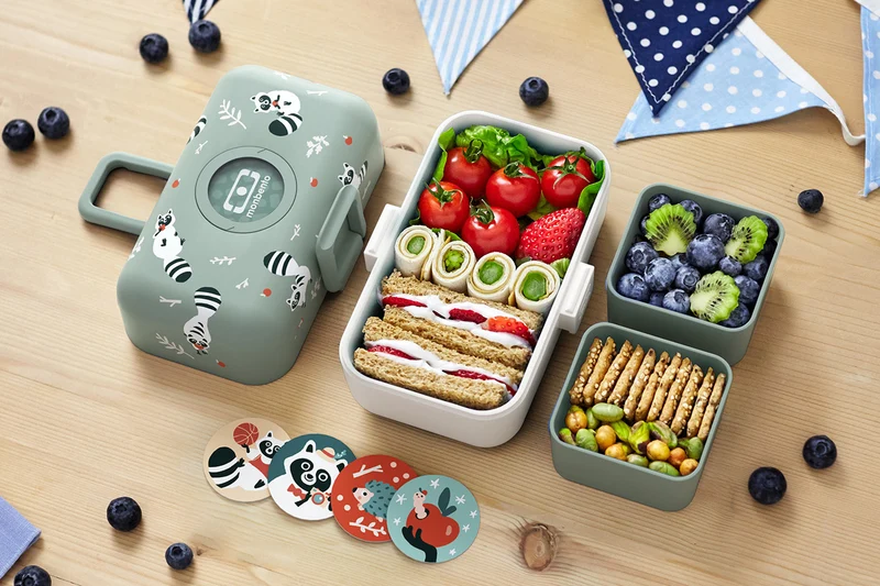 Lunch box pour enfant Monbento Tresor raton vert