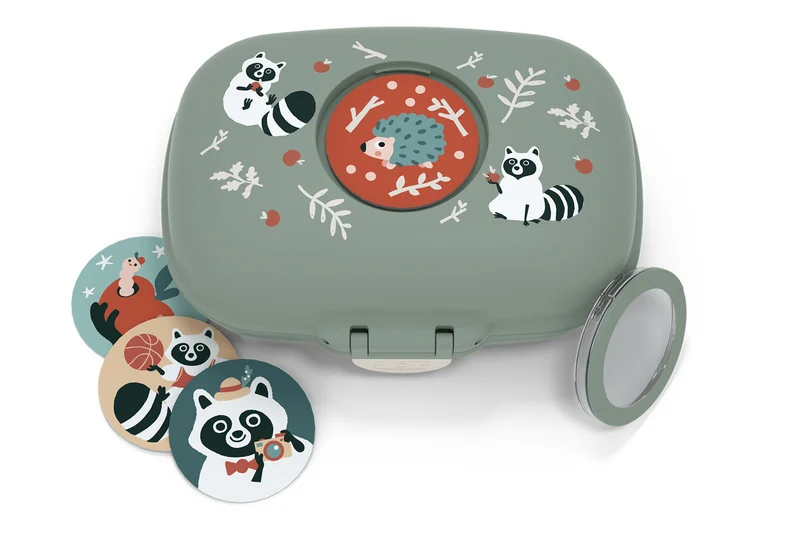 Boîte à gouter Monbento Gram raton vert