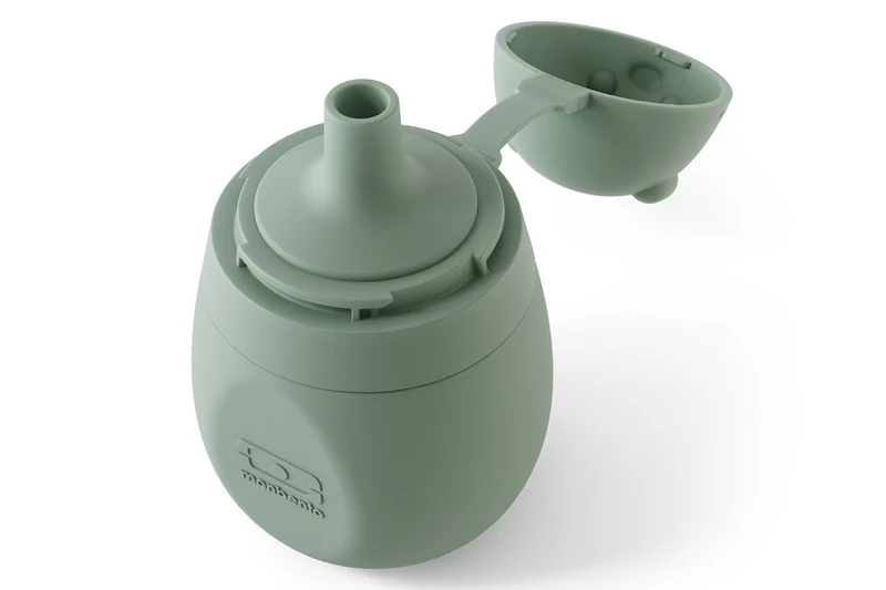 Gourde à compote Monbento Yummy pour bébés et enfants vert forêt