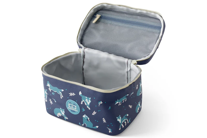 Sac repas isotherme enfant Monbento Frosty loup bleu 5L