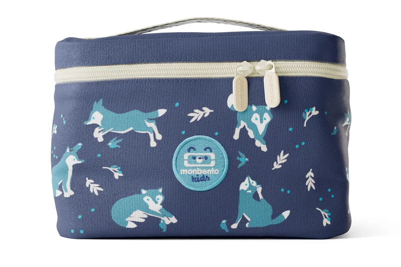 Sac repas isotherme enfant Monbento Frosty loup bleu 5L