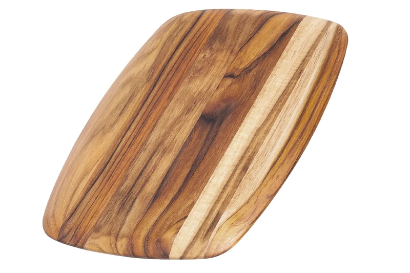 Planche à découper TeakHaus Elegant en teck 30,5x20x1,5cm