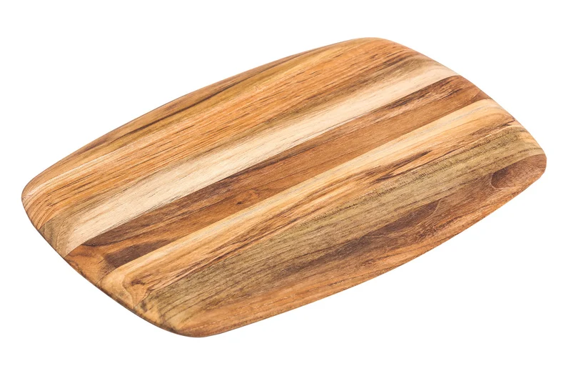 Planche à découper TeakHaus Elegant en teck 36x24x1,5cm