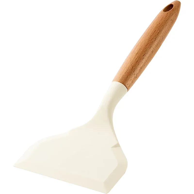 Spatule Silicone Large Flexible | 2 Pièces Résistante à la Chaleur