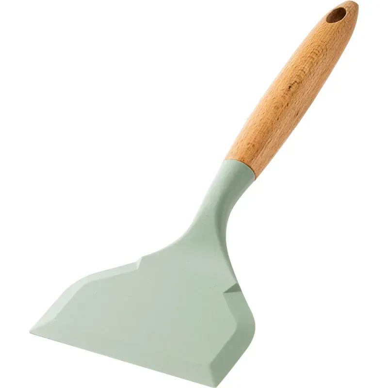 Spatule Silicone Large Flexible | 2 Pièces Résistante à la Chaleur