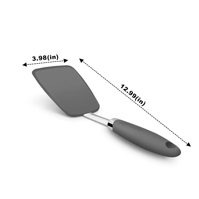 Spatule Silicone Flexible Résistante à la Chaleur 33cm 1 pièce