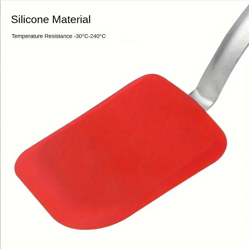 Spatule Silicone Flexible Résistante à la Chaleur 33cm 1 pièce