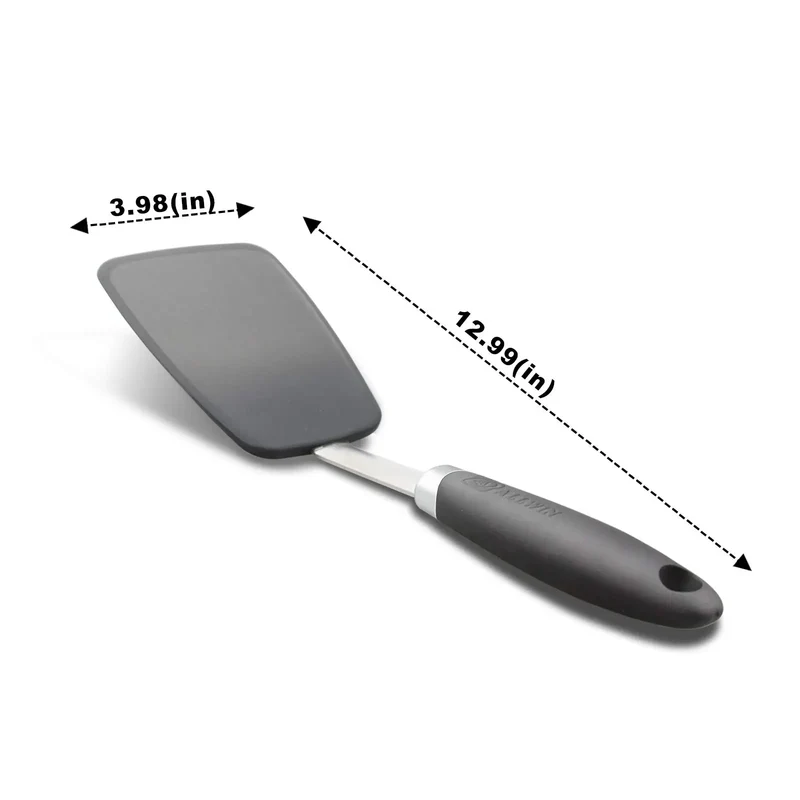 Spatule Silicone Flexible Résistante à la Chaleur 33cm 1 pièce