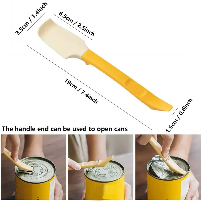 Spatule Silicone Antiadhésive Résistante à la Chaleur - Parfaite pour Tartiner