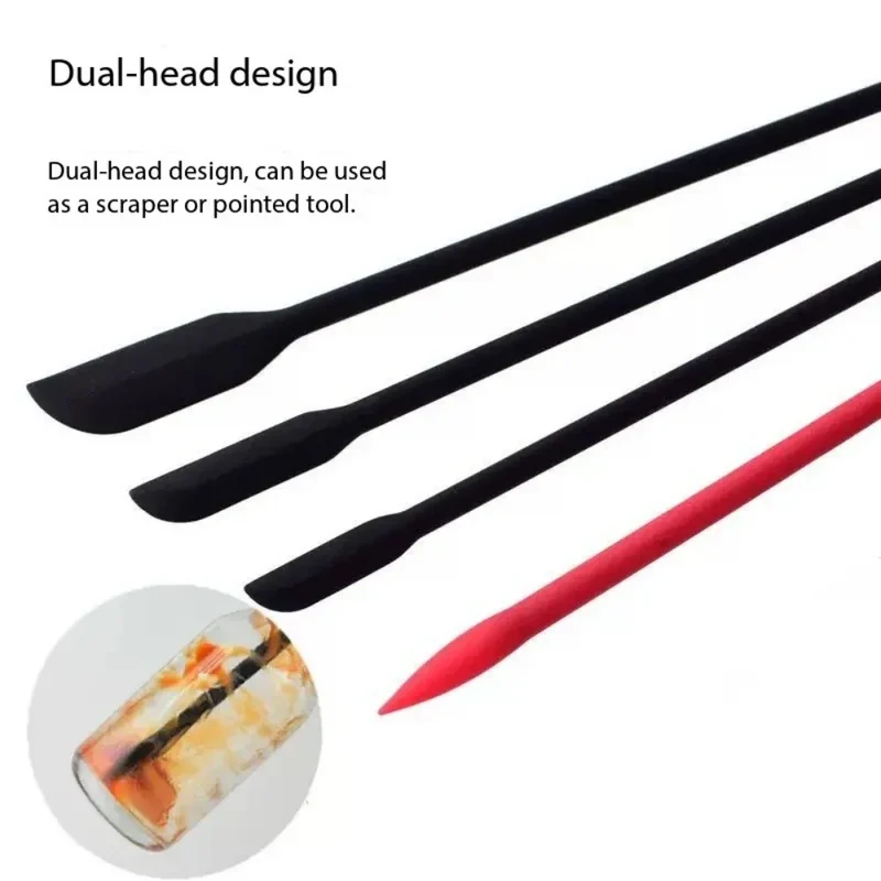 Set Spatules Silicone 3 Pièces Résistantes à la Chaleur pour Cuisine