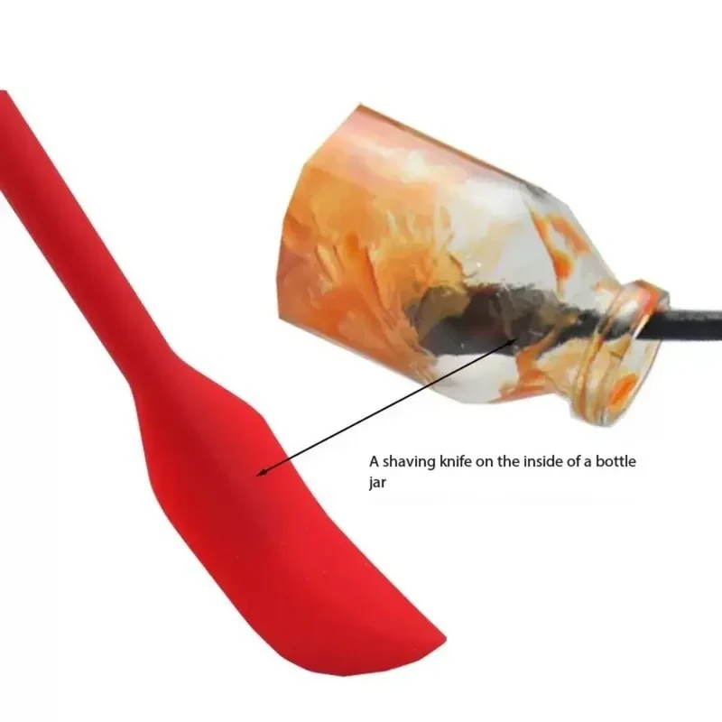 Set Spatules Silicone 3 Pièces Résistantes à la Chaleur pour Cuisine