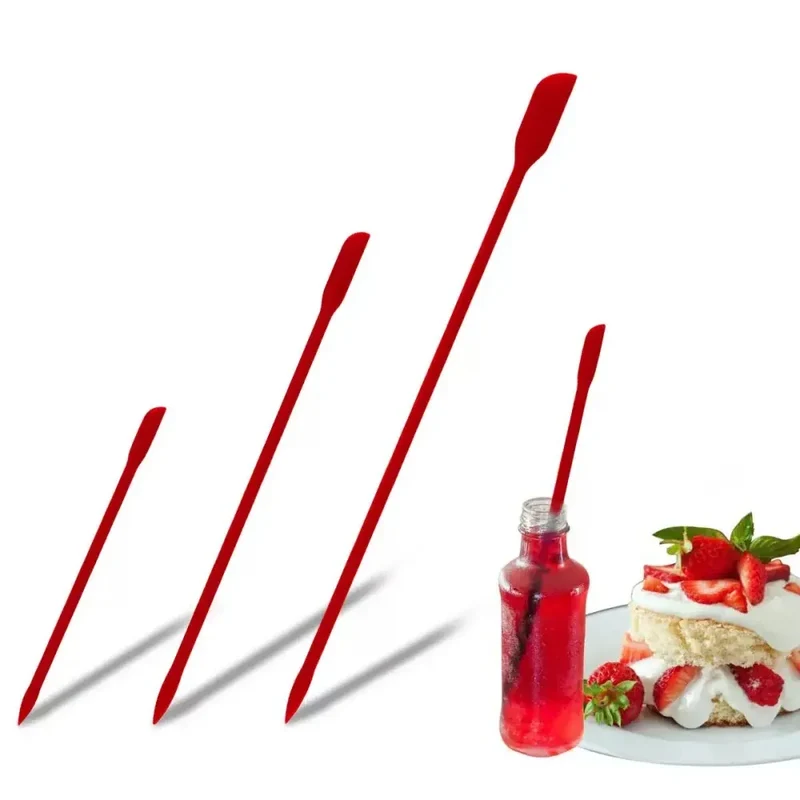 Set Spatules Silicone 3 Pièces Résistantes à la Chaleur pour Cuisine