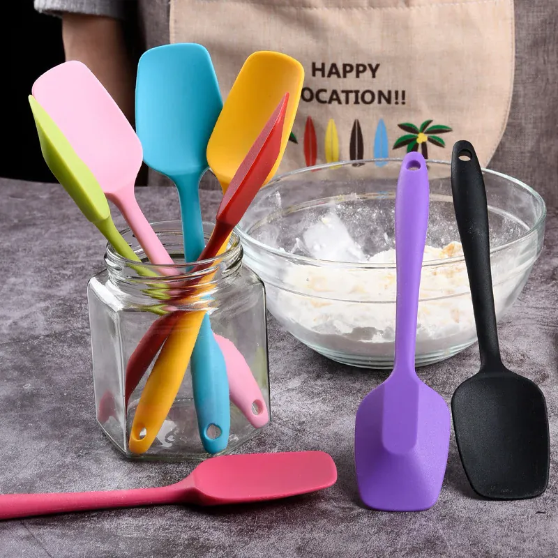 Spatule Silicone 21cm Résistante à Haute Température | Non-adhésive