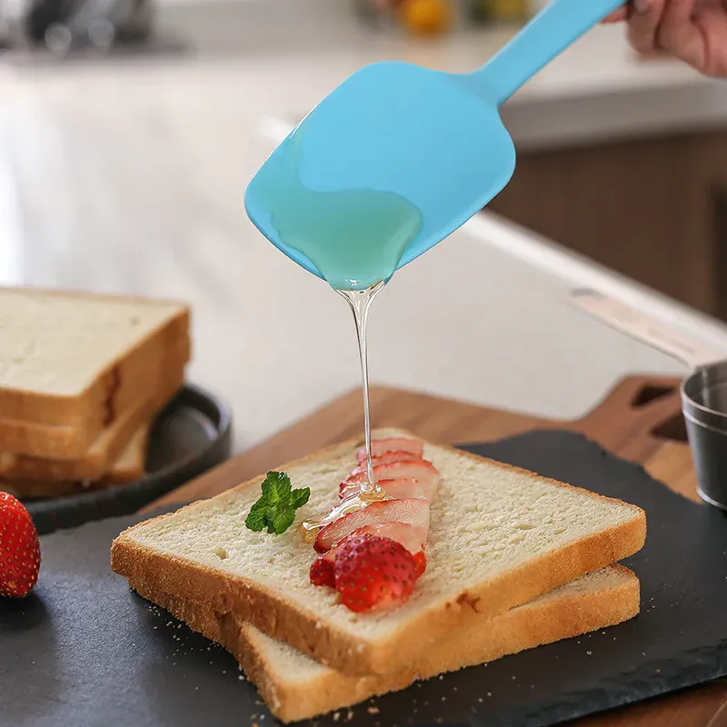 Spatule Silicone 21cm Résistante à Haute Température | Non-adhésive