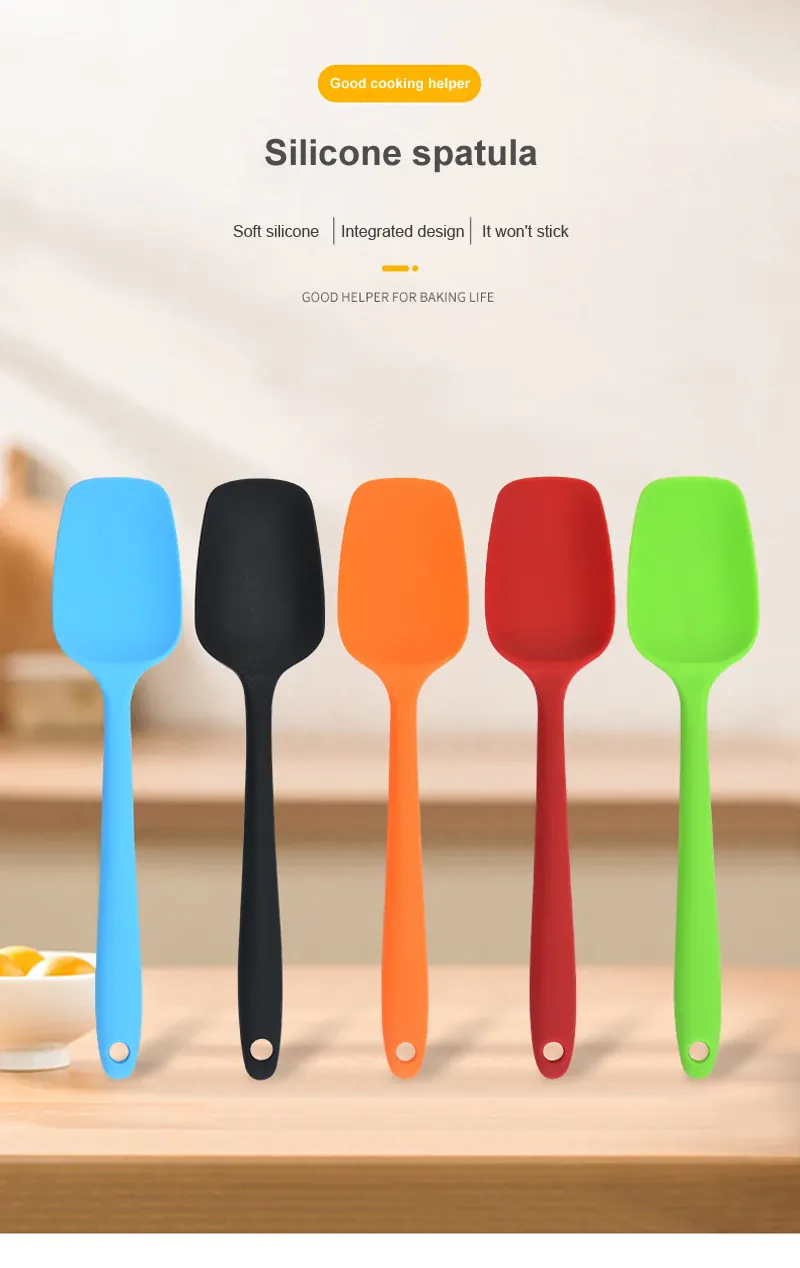 Spatule Silicone 21cm Résistante à Haute Température | Non-adhésive