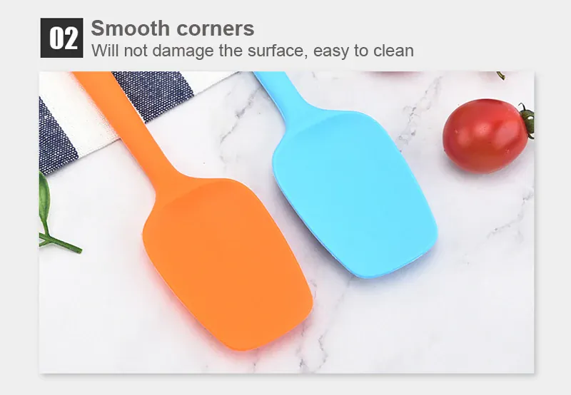 Spatule Silicone 21cm Résistante à Haute Température | Non-adhésive