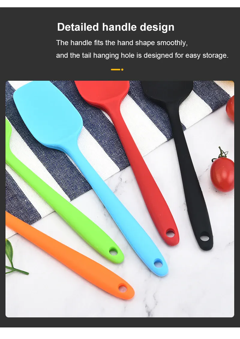 Spatule Silicone 21cm Résistante à Haute Température | Non-adhésive