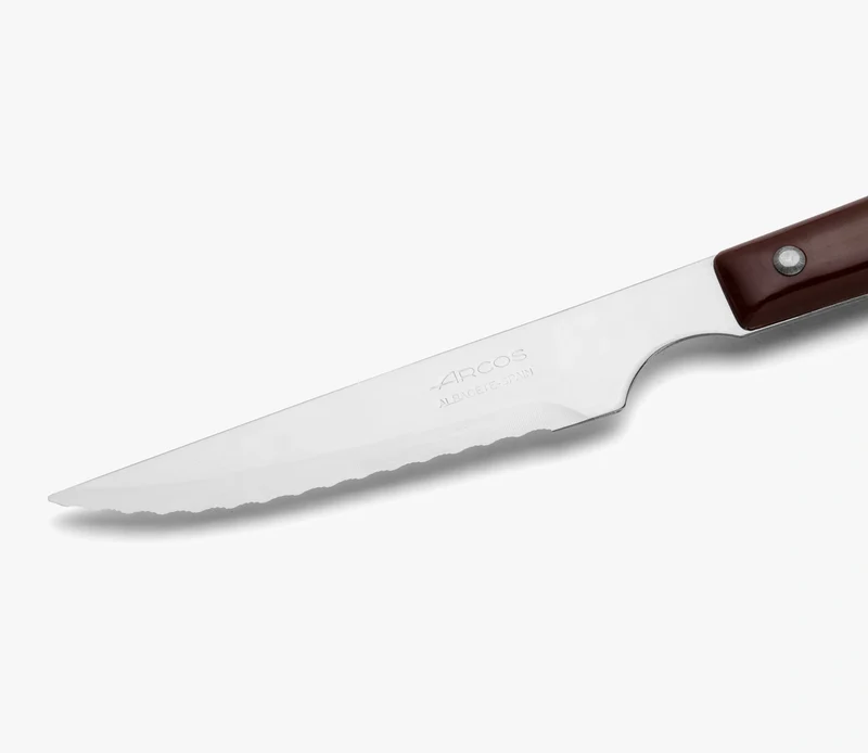 Cuchillo chuletero Con Sierra Nylon 110 mm