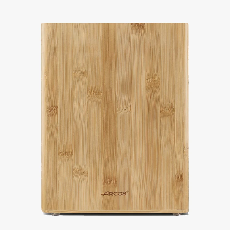 Soporte rectangular de bambú 280 x 215 x 90 mm