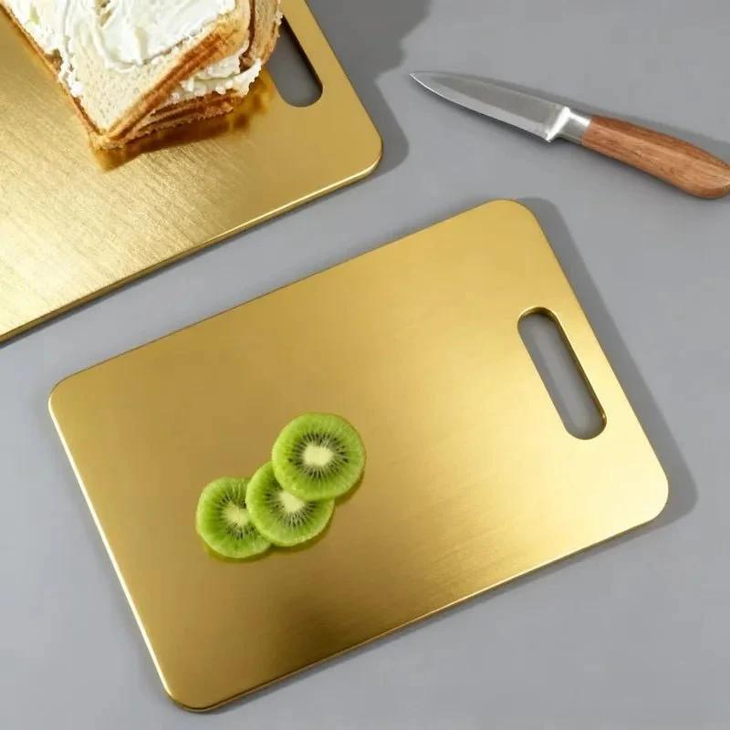 Planches à découper Inox Prestige Gold Ens 3 PCS | Librecook ™