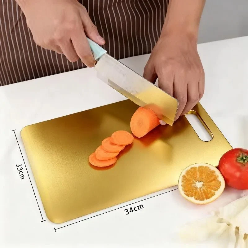 Planches à découper Inox Prestige Gold Ens 3 PCS | Librecook ™