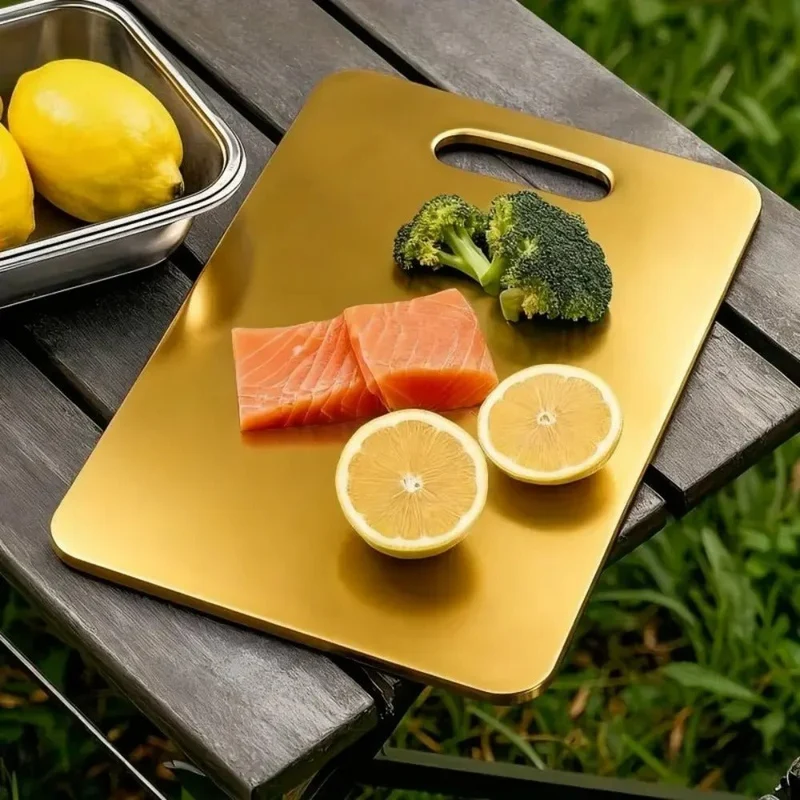 Planches à découper Inox Prestige Gold Ens 3 PCS | Librecook ™