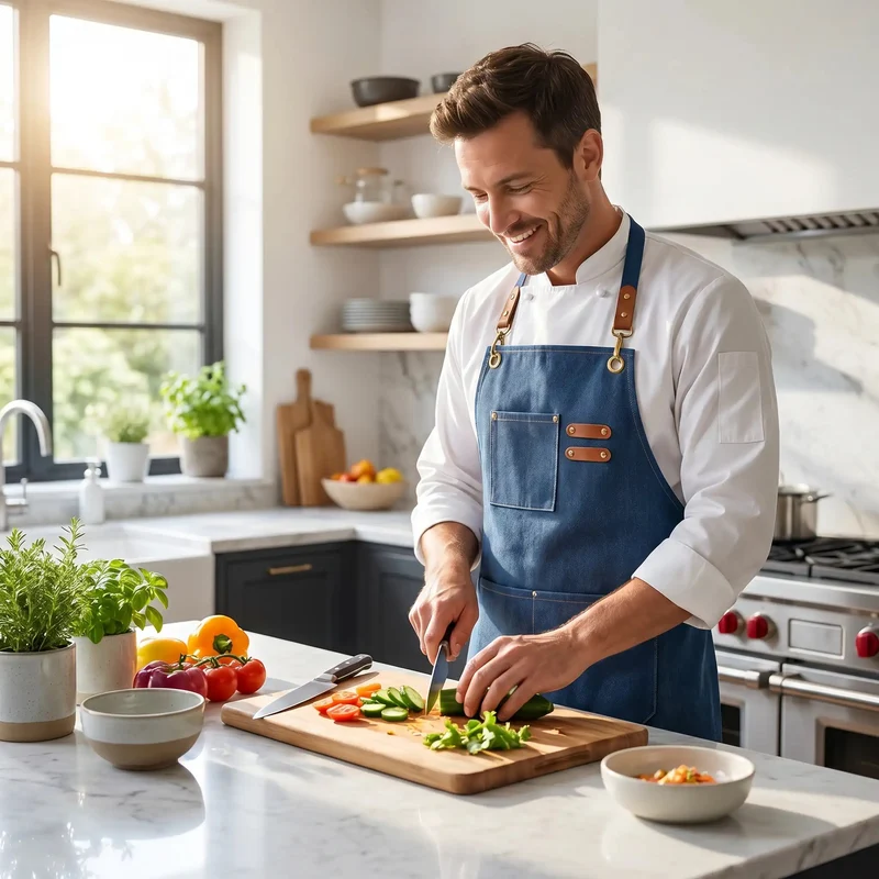 Tablier de cuisine Homme | Barista Prestige ™