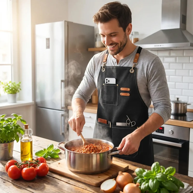 Tablier de cuisine Homme | Barista Prestige ™