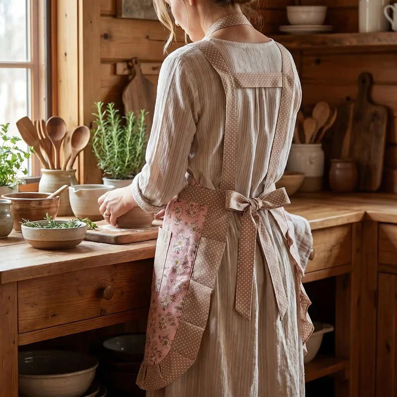 Tablier de cuisine | Blush Blossom ™