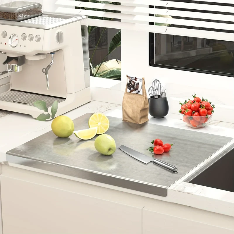 Planche à découper inox 40x30 cm - Librecook