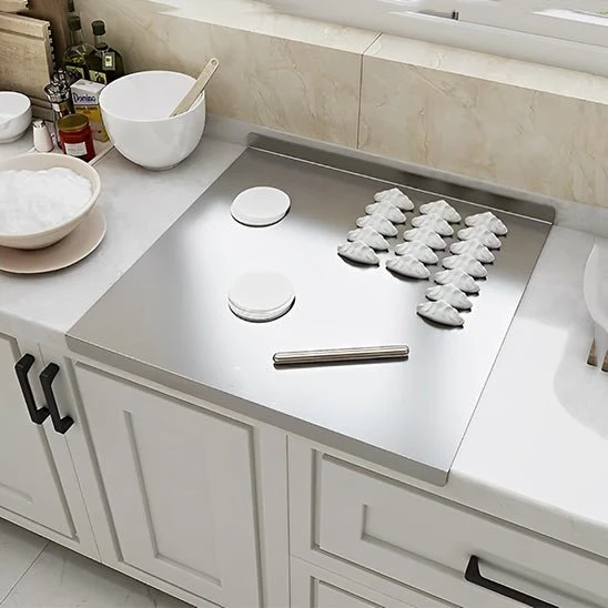Planche à découper inox 40x30 cm - Librecook