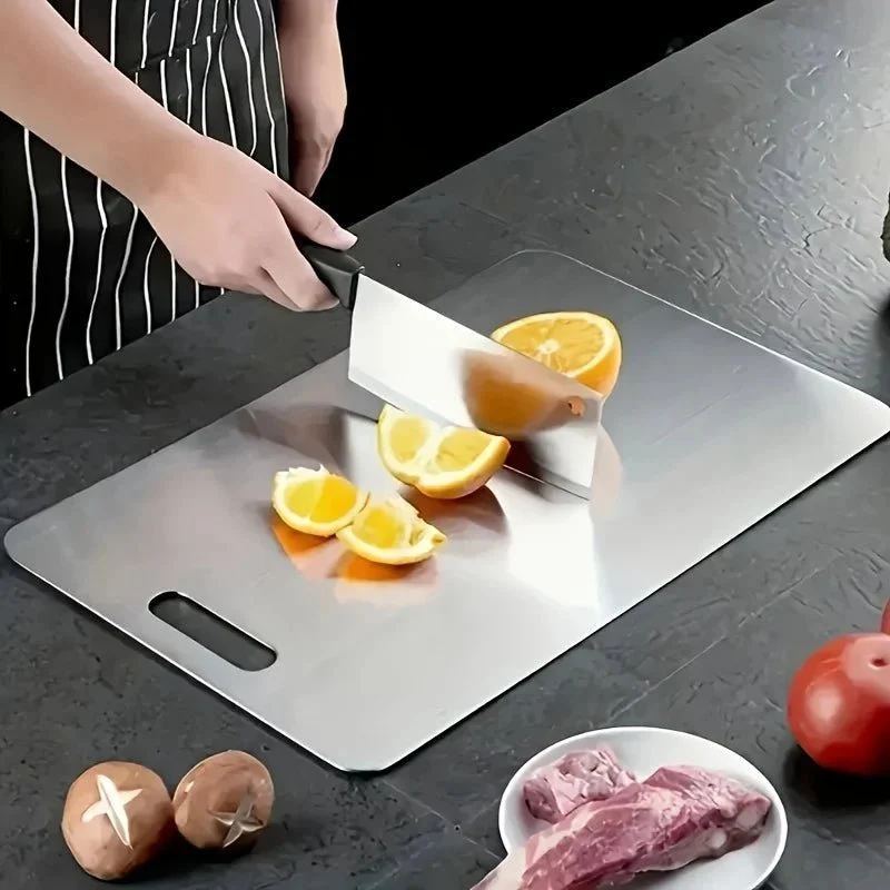 Planche a decouper en titane Set 3 PCS | Stainless Steel 3pcs Cutting Boards™
