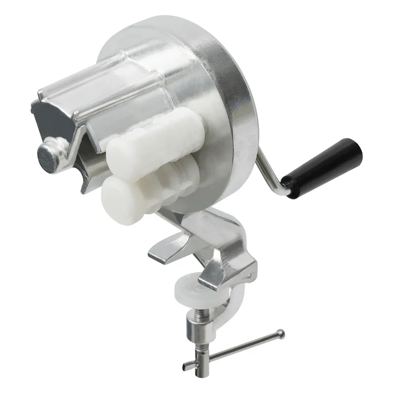 Machine à Cavatelli Manuelle en Aluminium — Serre-Joint et Manivelle Ergonomique