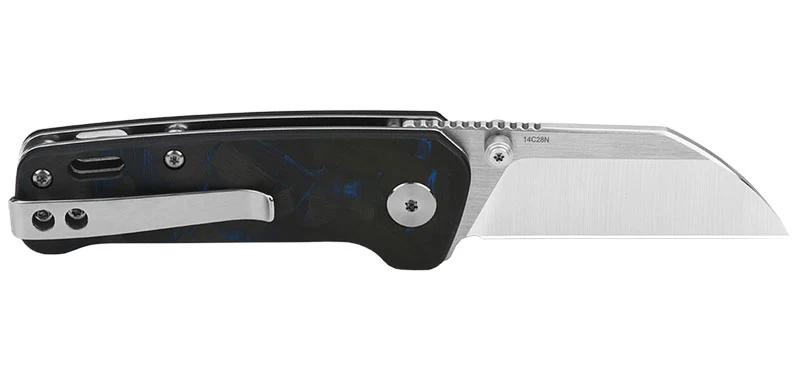 Couteau Penguin Mini Noir et Bleu QSP