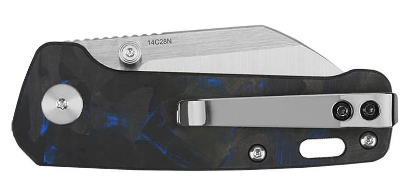 Couteau Penguin Mini Noir et Bleu QSP