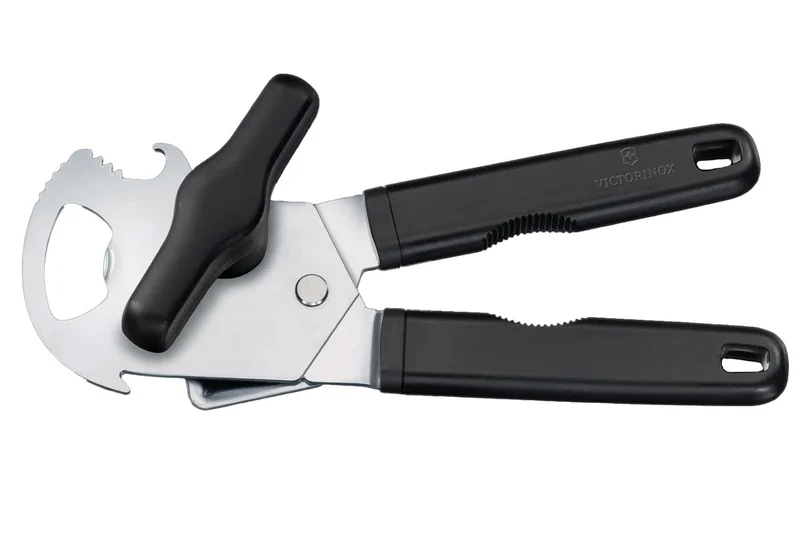 Ouvre-boîte Victorinox multi-usage noir 18,5cm 5 fonctions