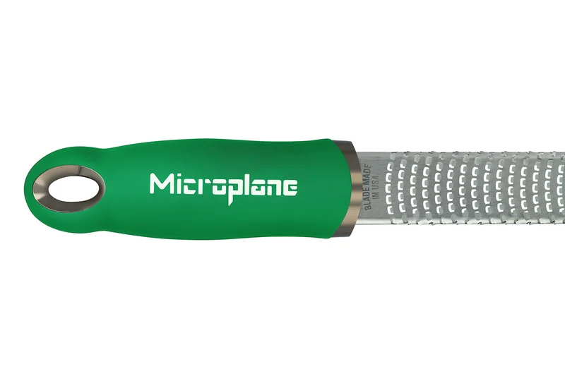 Râpe-Zesteur Microplane Premium Pop of Colour Vert Basilic - 20,3cm