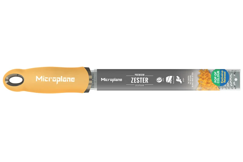 Râpe-Zesteur Microplane Premium Pop of Colour Crème de Citron - 20,3cm