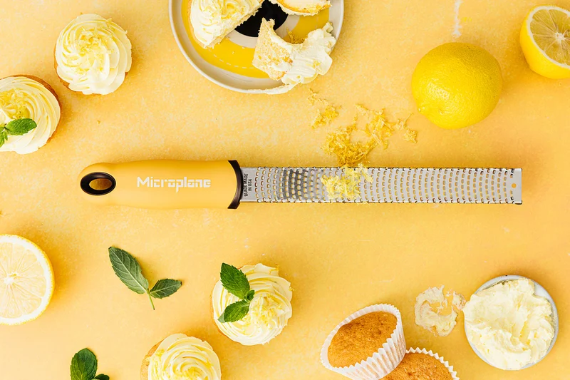 Râpe-Zesteur Microplane Premium Pop of Colour Crème de Citron - 20,3cm