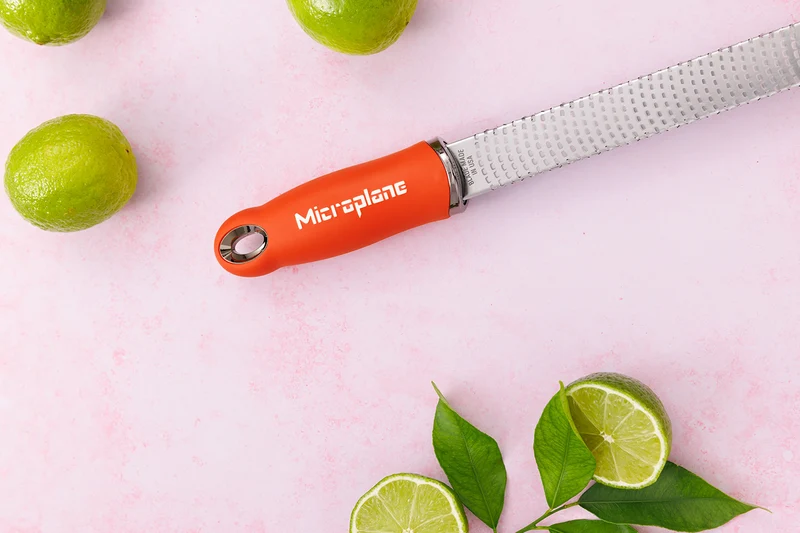 Râpe-Zesteur Microplane Premium Pop of Colour Orange Sanguine - 20,3cm