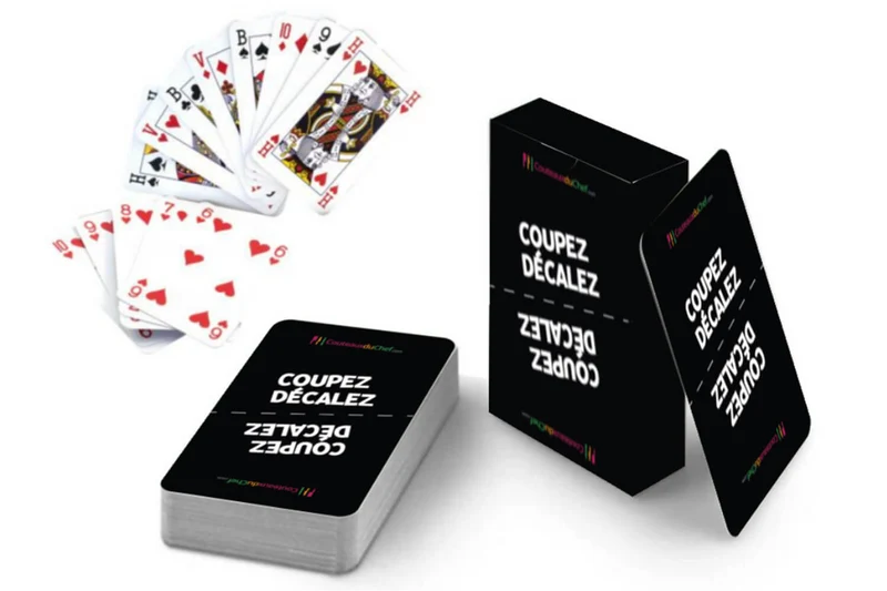 Jeu de cartes "Coupez Décalez"