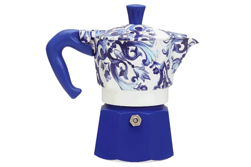 Cafetière italienne Bialetti Moka Exclusive Dolce & Gabbana Blu Mediterraneo