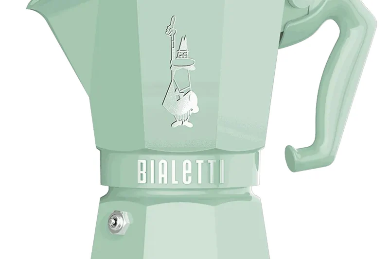 Cafetière italienne Bialetti Moka Exclusive vert pastel