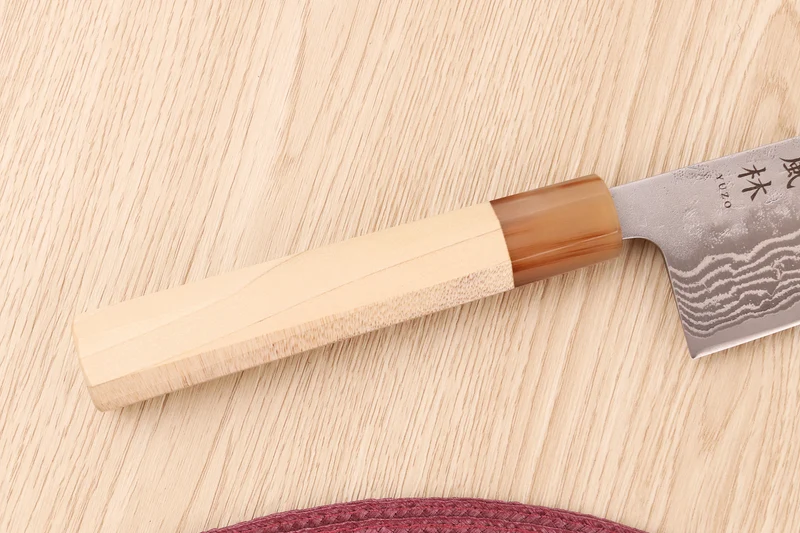 Couteau de chef 24cm japonais artisanal Yuzo Haruto Damas