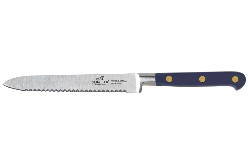 Couteau universel Sabatier Idéal Bleu Abysse 100% forgé lame 12cm