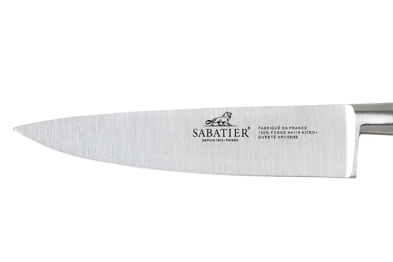 Couteau de chef Sabatier Idéal Bleu Abysse 100% forgé lame 15cm