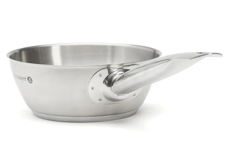 Sauteuse bombée De Buyer Prim'Appety en inox